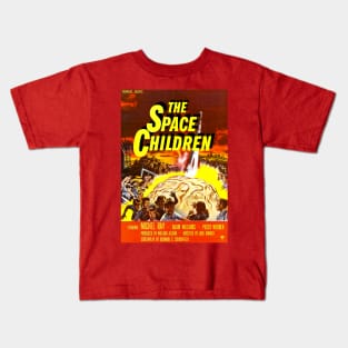 Classic Science Fiction Movie Poster - The Space Children Kids T-Shirt